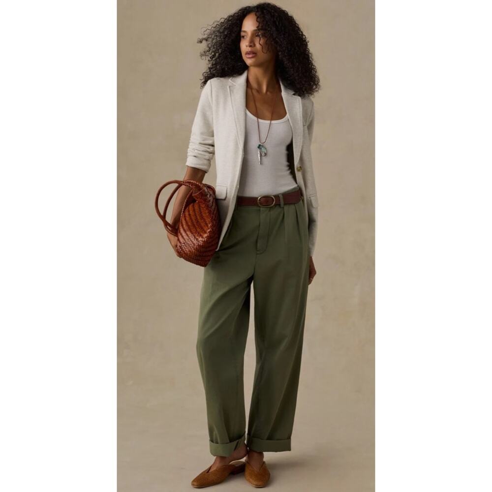 Faherty Inlet Knit blazer women's size M - Picture 2 of 12